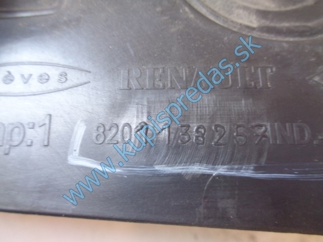 horný kryt motora na renault scénic III 1,9dci, 8201138257